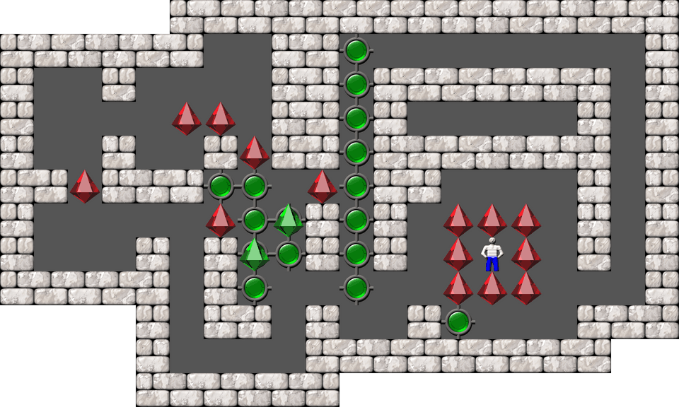 Сокобан Monry and Panda Arranged уровень 59